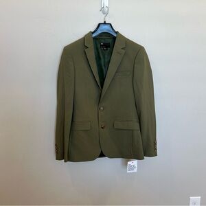 Men’s ASOS DESIGN Slim Suit Jacket, Dark Green, 36” Chest Regular Length